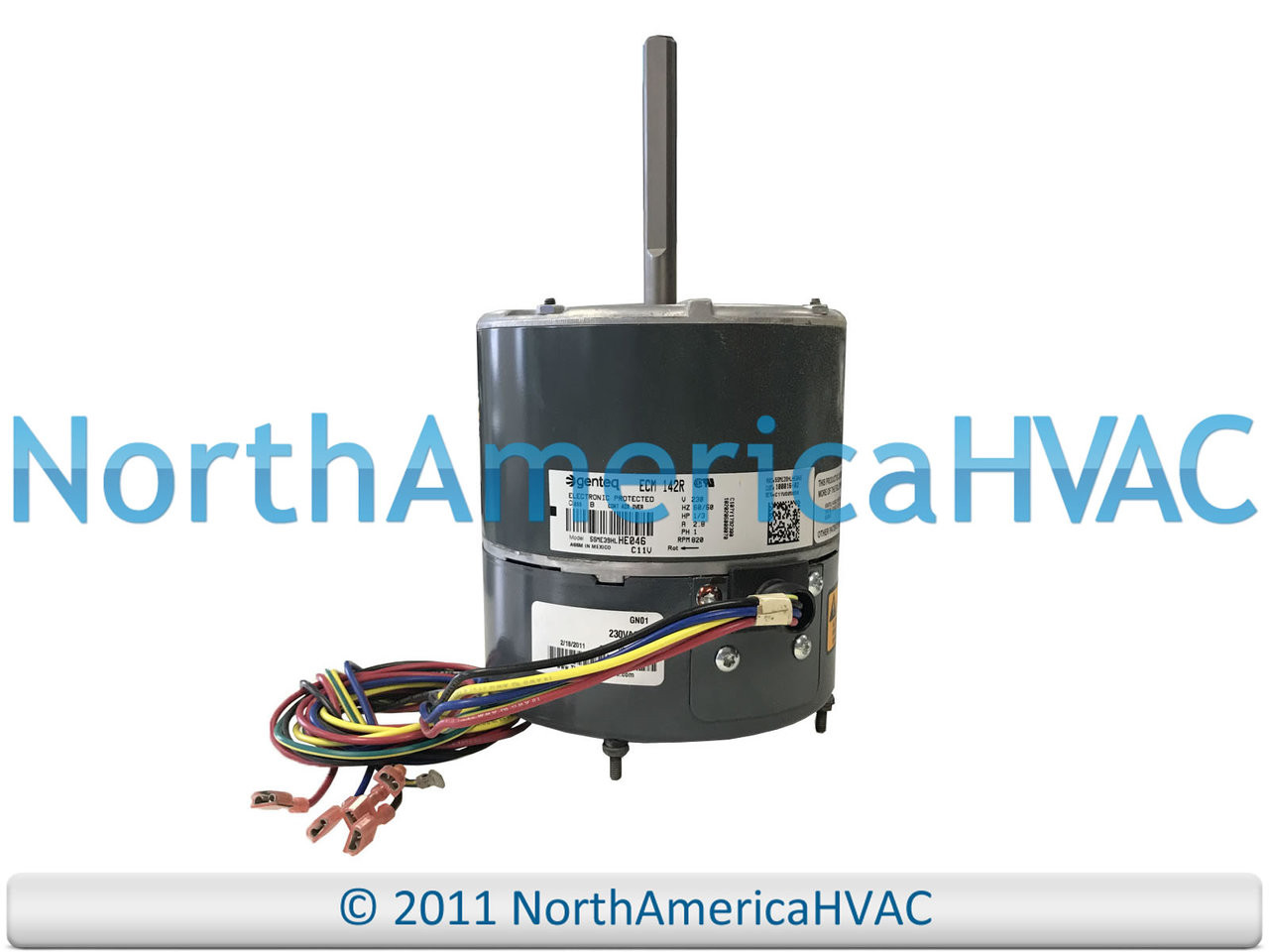 OEM Lennox Armstrong Ducane 1/3 HP ECM Condenser Fan Motor